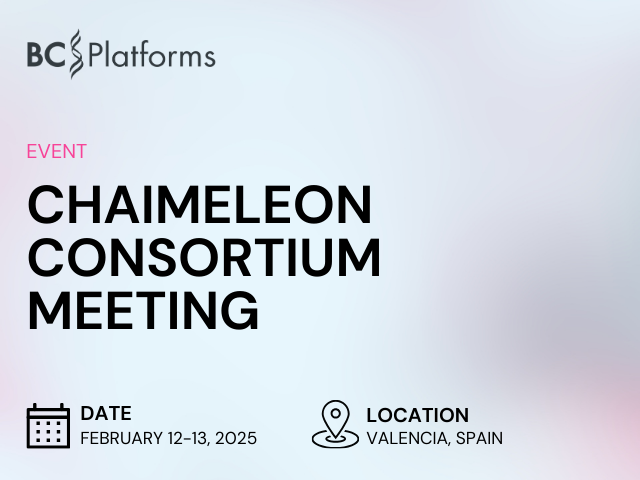 CHAIMELEON Consortium Meeting