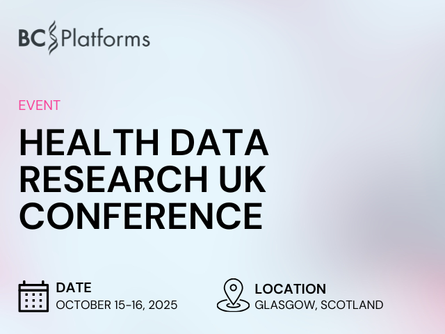 Health Data Research UK Conference