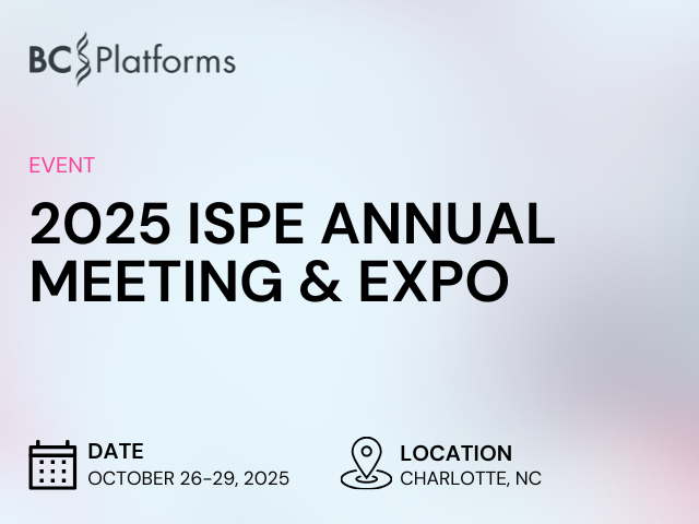 2025 ISPE Annual Meeting & Expo