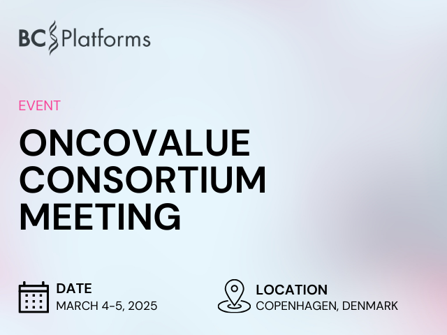 ONCOVALUE Steering Committee Meeting