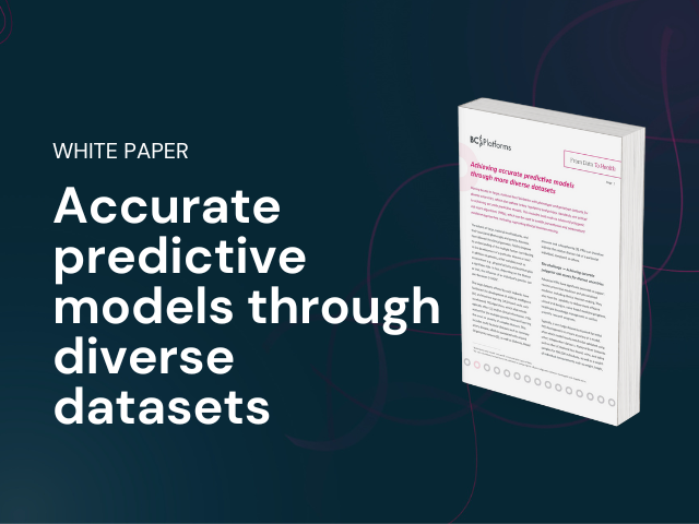Achieving accurate predictive models through more diverse datasets